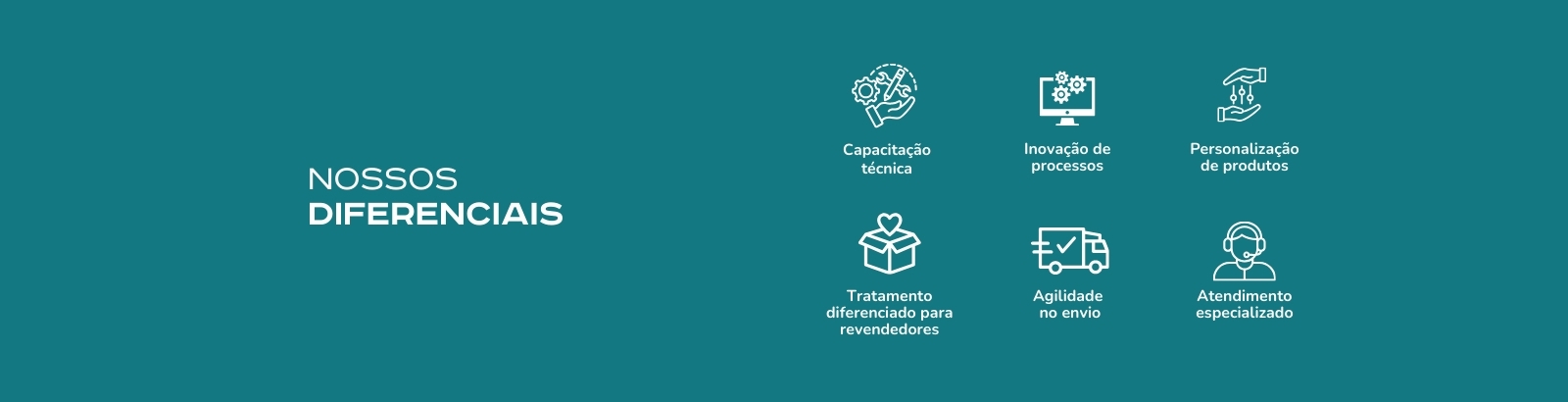 Nossos diferenciais